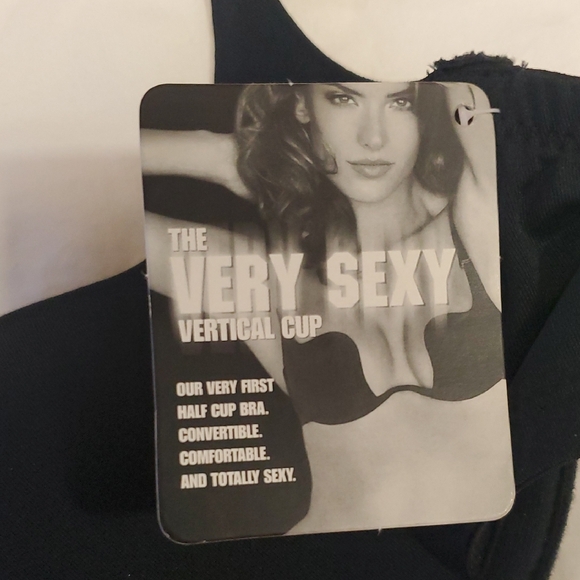 Victoria's Secret Vintage Plunge Bra, Size 34D 36C 38B, Black NWT - Picture 8 of 12